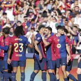 Le Barça a maîtrisé son sujet face à Gérone KEYSTONE/AP/Joan Monfort